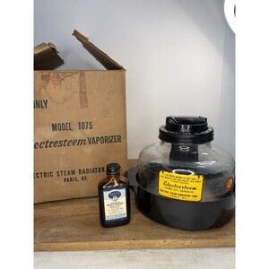 Vintage Electresteem Vaporizer With Box Works Model 1075 Works!